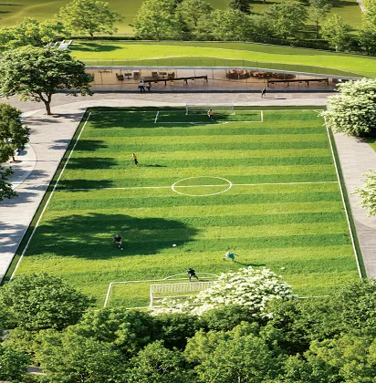 Indiabulls Estate & Club Amenities - Football Ground