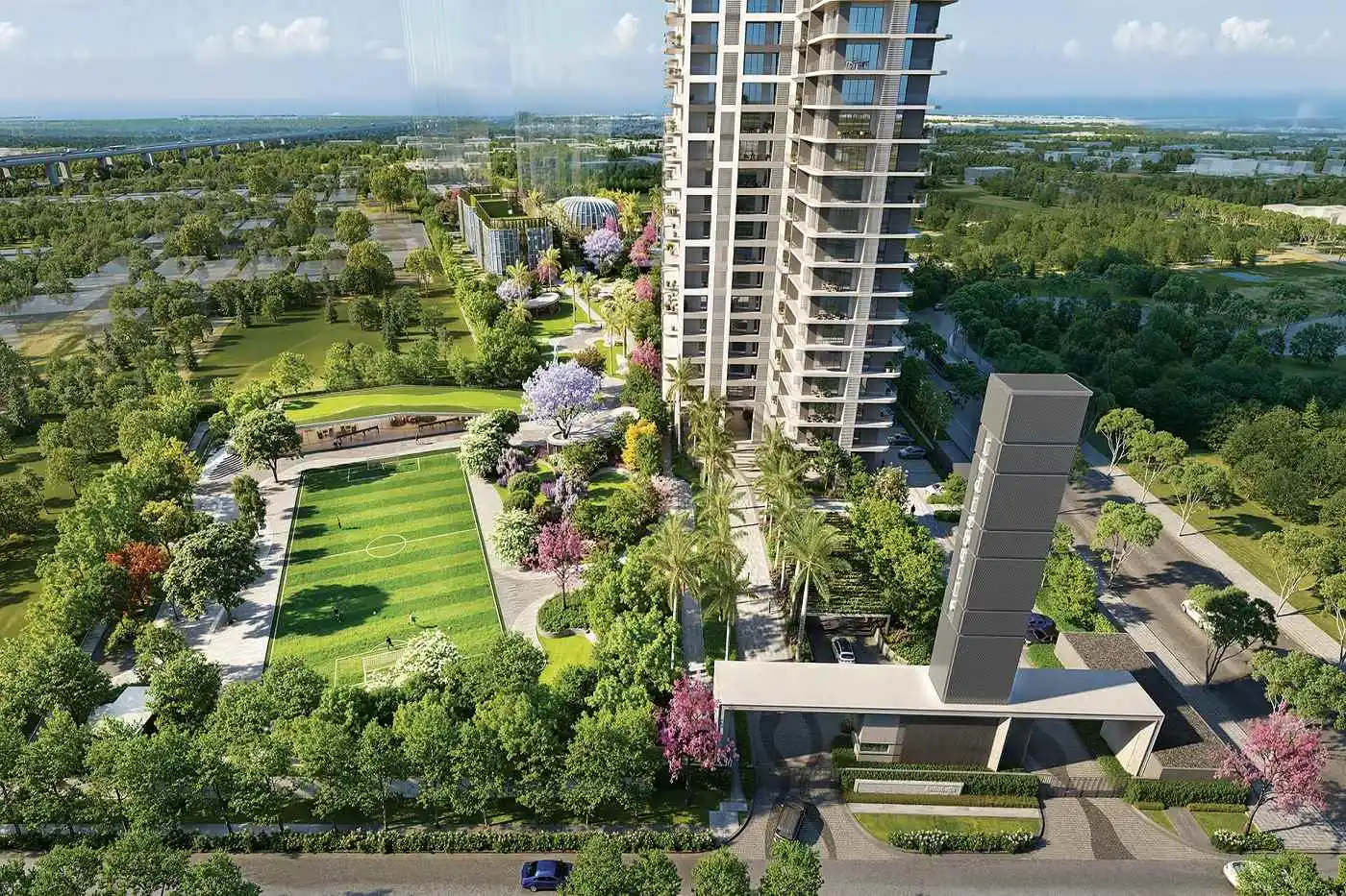 Indiabulls Estate and Club Elevation Image