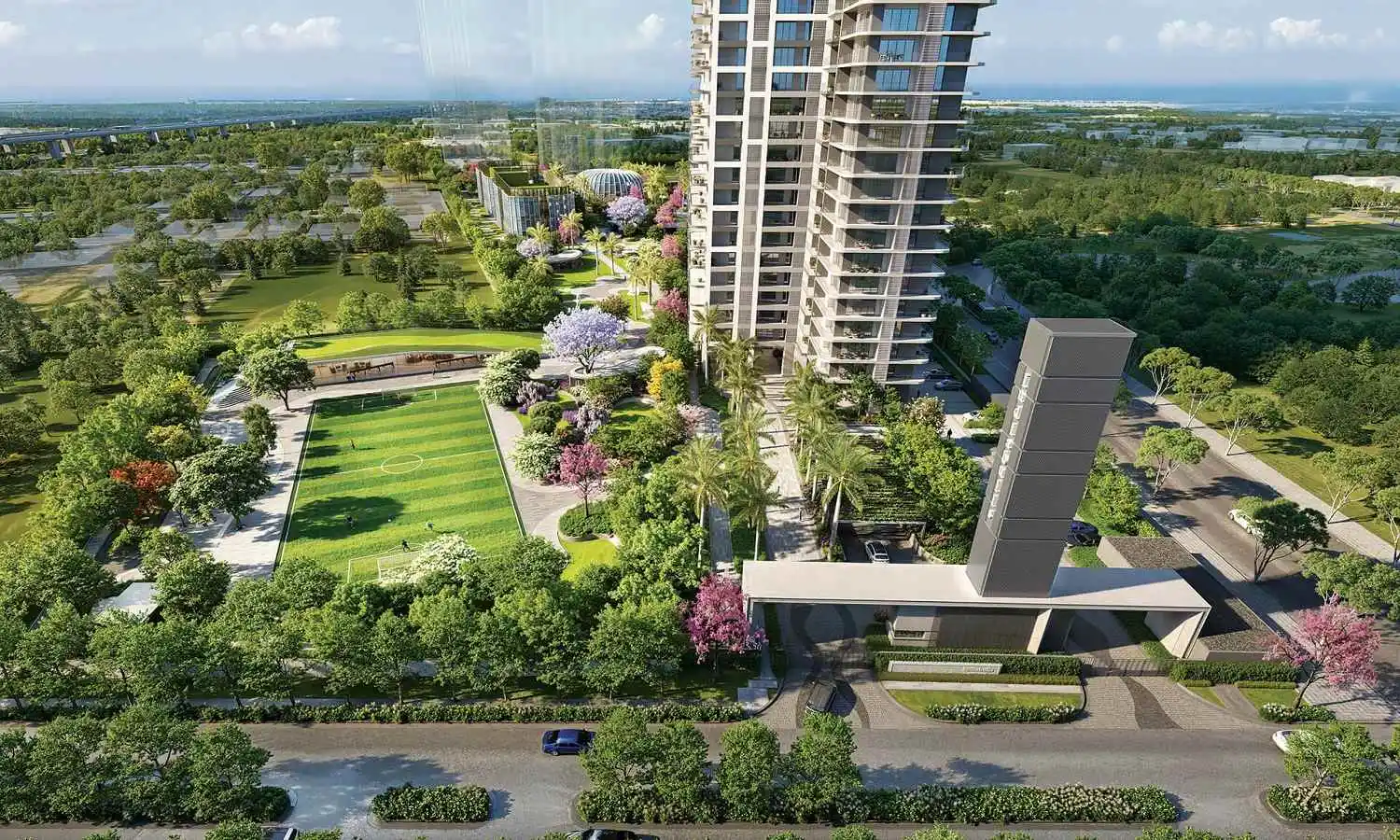 Indiabulls Estate and Club Project Elevation Image