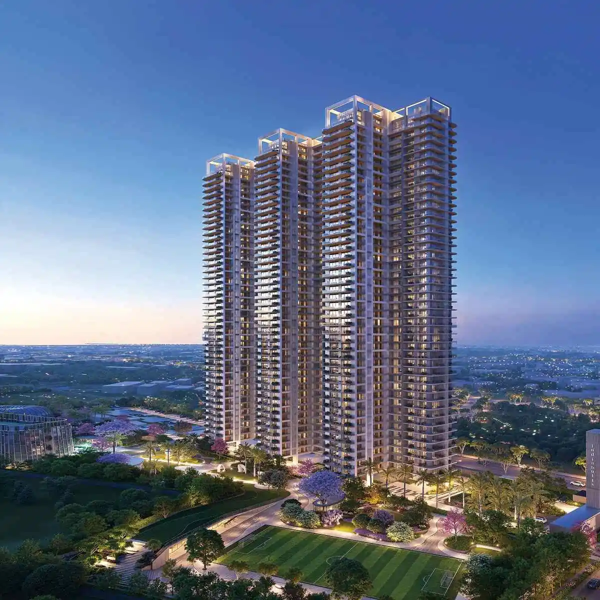 Indiabulls Estate and Club Elevation Image